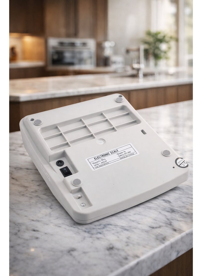 Commercial digital electronic scale for automatic counting - 30 kg capacity, 1 gram accuracy - dual LCD display for shops and homes. - Image 3